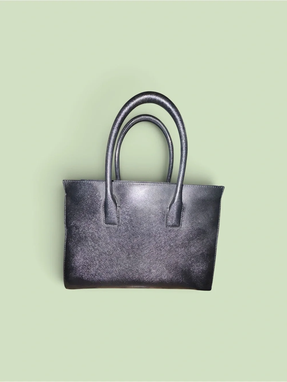 kate spade Black and Cream Leather Satchel